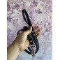 Handmade Biothane Leash Black by Vukline