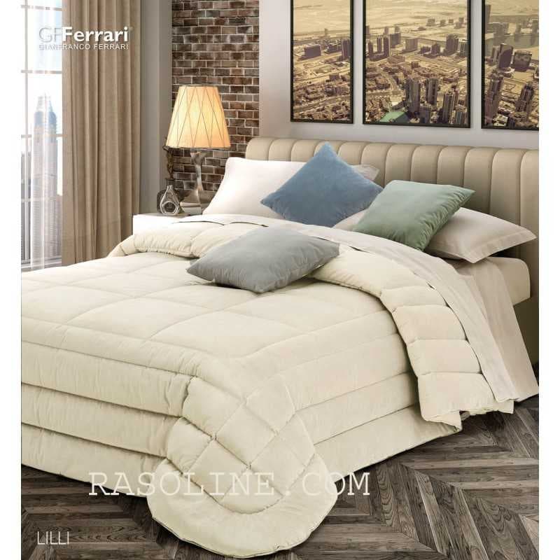 Couette d'hiver en Velours courtepointe Lilli Ivory