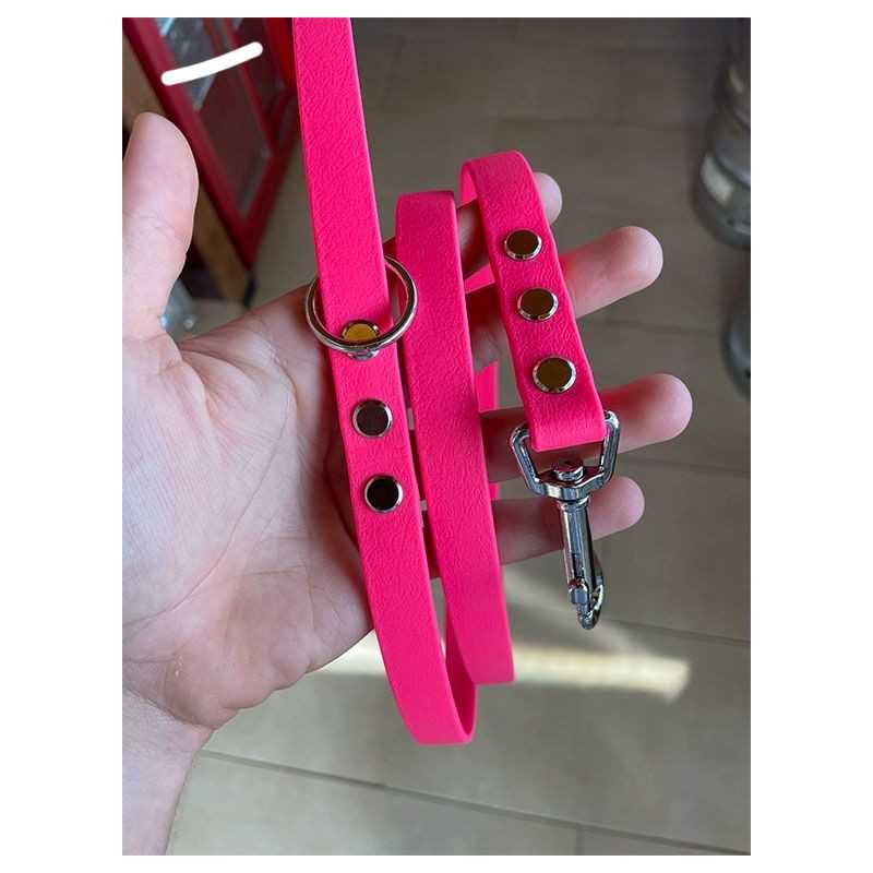 copy of Handmade Biothane Leash Fuchsia by Vukline