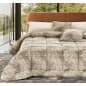 Winter Quilt for Double Bed Cora Ivory Jacquard Duvet