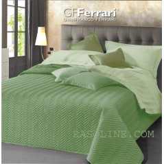 Cubre cama Matrimonial Clio Verde