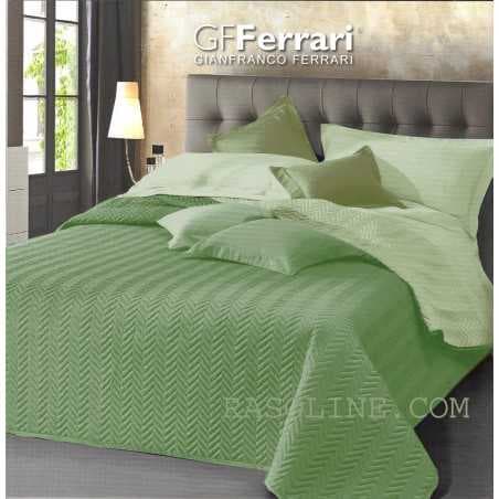 Cubre cama Clio Double Face VERDE 220x260 cm