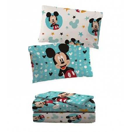 MICKEY Disney Pure Cotton Single Sheet Set