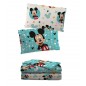 Ensemble housse de couette simple en pur coton MICKEY Disney