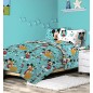 Ensemble housse de couette simple en pur coton MICKEY Disney