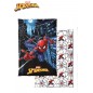 Gesteppte Tagesdecke SPIDERMAN Marvel Einzelbett